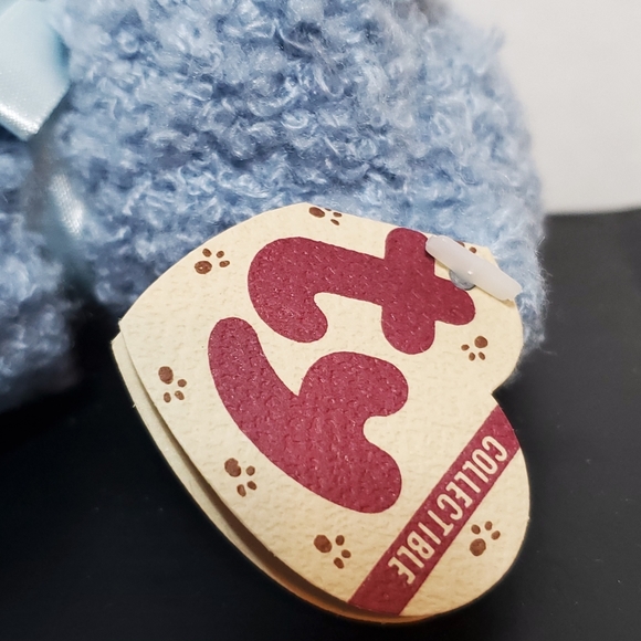Ty Beanie Babies "Bluebeary" Mint - Picture 7 of 8